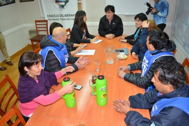 Concejales recibieron a representantes de ATE con planteos sobre el Pacto Fiscal