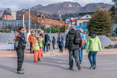 Realizaron un operativo de tránsito y transporte en la zona del puerto de Ushuaia