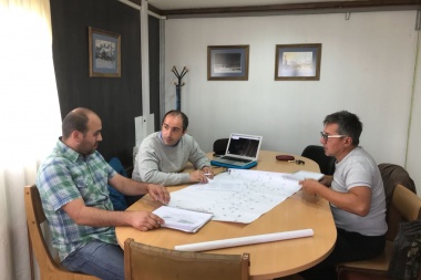 Gobierno presentó las obras de conexión a la red de agua y cloacas para Andorra