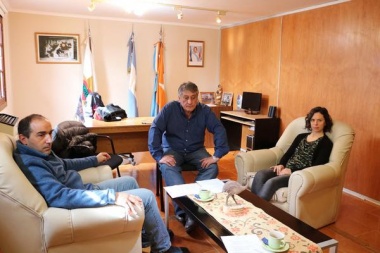 Gobierno y Municipio analizaron el plan de obras que se ejecuta en Tolhuin
