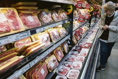 Cayó el consumo de carnes, lácteos y medicamentos en el último año