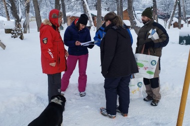 Gobierno y Municipalidad realizan tareas de control de perros en los centros invernales