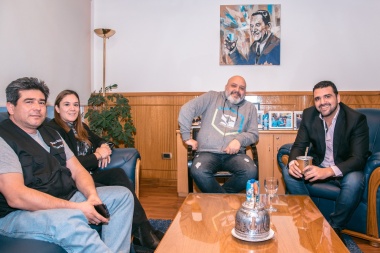 Vuoto se reunió con autoridades del Sindicato Argentino de Televisión