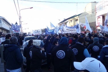 Arrancó el paro total de la UOM en Río Grande