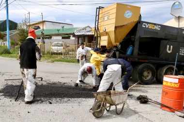 Ushuaia: Iniciarán trabajos en calles Intendente Vera y Namuncurá