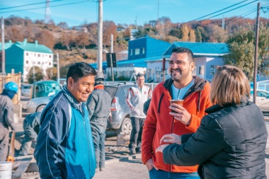 El intendente Vuoto evaluó los avances de distintas obras que se ejecutan en Ushuaia