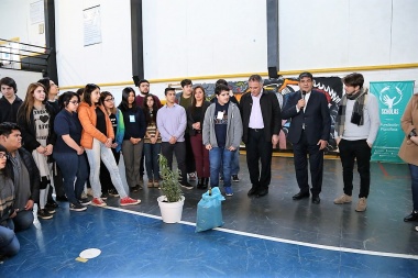 Arcando participó de encuentro de jóvenes organizado por "Scholas Ocurrentes"