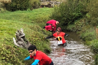 Se realizó la primera 'Carrera de Obstáculos del Fin del Mundo'