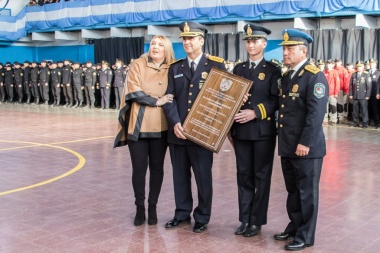 Destacan la lucha contra el narcotráfico en el 134° aniversario de la Policía provincial