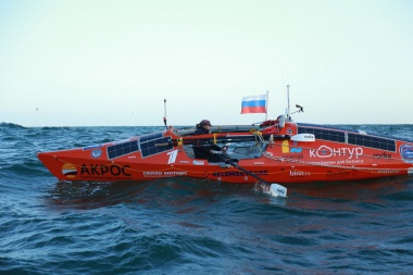 Un ex marino ruso llegará a Ushuaia y será el primero en cruzar el Cabo de Hornos en kayak