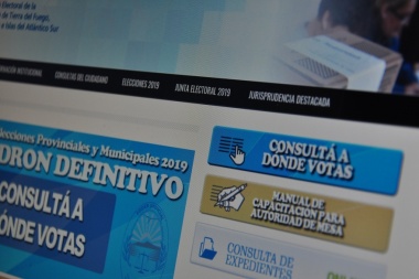 A siete dÃas de las elecciones: ¿Ya sabés dónde votás? Consultá el padrón definitivo
