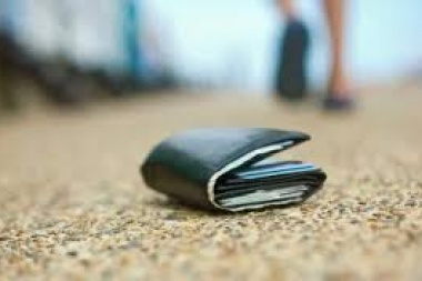 Concejal perdió la SUBE y un cheque de 65 mil dólares