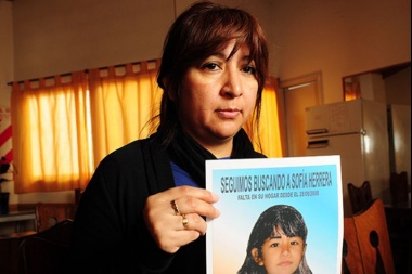 Actualización del rostro de Sofía Herrera: "A nosotros siempre nos llena de esperanza"
