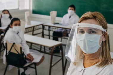 Gobierno ratificó que el regreso de los chicos a las escuelas será "por niveles y en grupos"