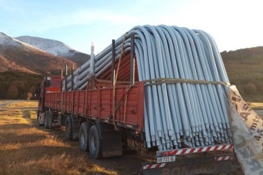 Nación destacó avances de la obra eléctrica en la urbanización San Martín de Ushuaia