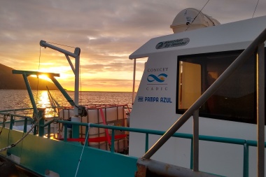 El buque científico 'Shenu' se incorporó oficialmente a la flota del CADIC en Ushuaia