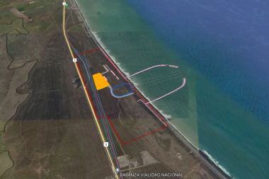 Cómo será el puerto que Mirgor se propone construir a 25 kilómetros de Río Grande