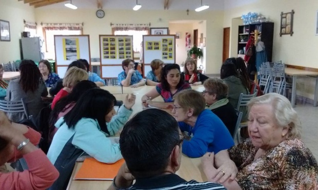 Un encuentro entre antiguos pobladores y estudiantes del IPES.