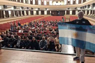 La “Expedición Homenaje al submarino ARA ‘San Juan’ y a sus 44 tripulantes” arribó a Comodoro Rivadavia