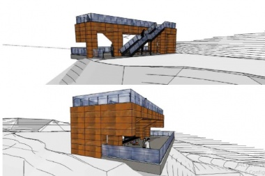 Paso Garibaldi: Así será el nuevo Mirador con vista al Lago Escondido