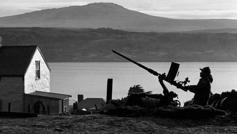 Malvinas: argentinos engañaron a ingleses con caños de PVC que simulaban ser cañones