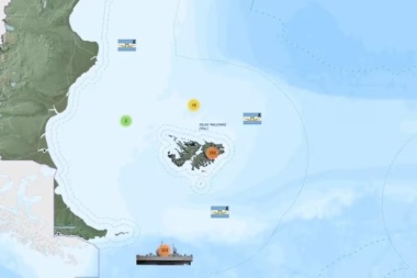 El Gobierno lanzó un mapa interactivo que muestra el lugar donde murió cada soldado en Malvinas