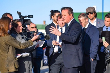 Gobernadores respaldaron a Melella y repudiaron la visita de David Cameron a las Islas Malvinas