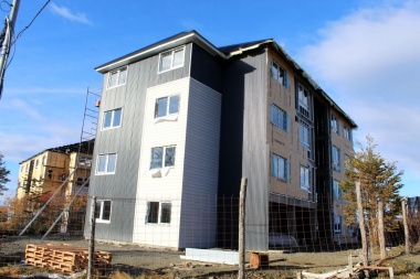 Gobierno destacó avances de obra en la construcción de 64 nuevas viviendas en Ushuaia