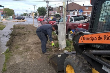 En Río Grande, el Municipio continúa con los operativos de limpieza en barrios