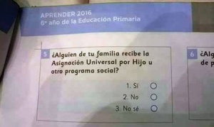 Se filtraron preguntas del operativo nacional que se tomará el martes