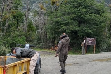 Avanzan los trabajos de puesta en valor del mirador ‘Bahía Lapataia’ en el Parque Nacional