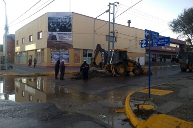 El Municipio puso en marcha un plan de contingencia por roturas en la red de agua