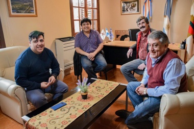 Harrington y Queno mantuvieron la primera reunión para organizar la transición municipal