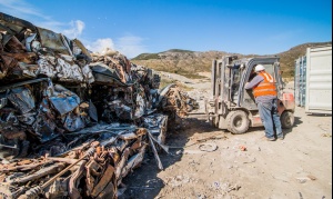 Ushuaia podrá exportar al Continente más de 600 toneladas de chatarra
