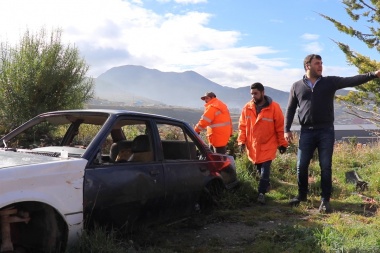 Ushuaia: ya se retiraron 2600 toneladas de un residuo pesado y contaminante
