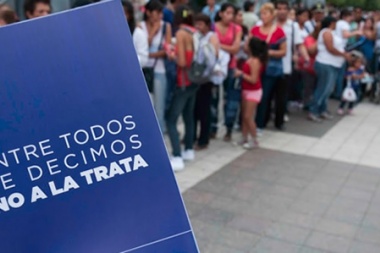 Más de 15 mil personas fueron rescatadas de la trata y la explotación en diez años