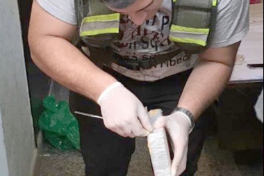 Secuestraron 14 kilos de cocaína en San Sebastián disimulados en el interior de un auto