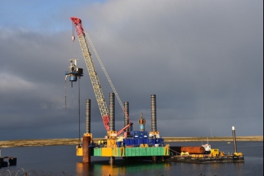 Kelpers invirtieron 23 millones de dólares para mejorar su complejo portuario en Malvinas