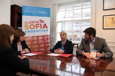 Bullrich encabezó reunión del comité que busca implementar el sistema "Alerta Sofía"