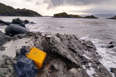 Personal del Servicio de Hidrografía Naval completó un relevamiento en el Canal Beagle