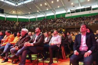 Vuoto y Rodríguez estuvieron en la presentación del libro "Sinceramente" de Cristina Kirchner en Río Gallegos
