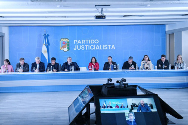 ‘Argentina necesita unidad’: Melella participó de reunión de gobernadores en la sede del PJ