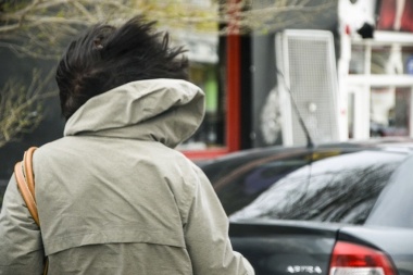 El Servicio Meteorológico Nacional lanzó alertas por viento y lluvia