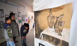 Muestra anual de Artes Visuales en el Polivalente