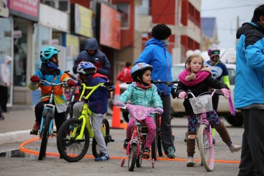 Mes del autismo: una gran bicicleteada recreativa e integradora cerró las actividades