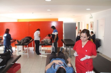Campaña solidaria de donación de sangre: "Estamos muy contentos y sorprendidos"