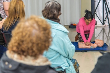 En Ushuaia refuerzan las capacitaciones en primeros auxilios y prevención