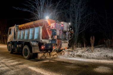 Operativo invierno en Ushuaia: La Municipalidad realiza trabajos de prevención
