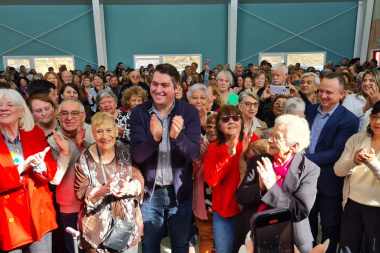 El intendente Martín Perez inauguró el nuevo Hogar de Día ‘Papa Francisco’ en Río Grande