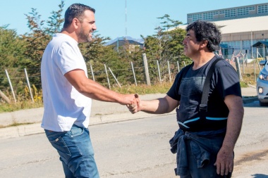 El intendente Vuoto recorrió el avance de diversas obras que se ejecutan en Ushuaia